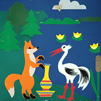 Пособие для слабовидящих детей - Театр-сказка "Лиса и журавль" - fgospostavki.ru - Махачкала