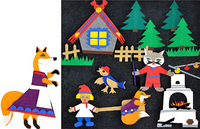 Пособие для слабовидящих детей - Театр-сказка "Жихарка" - fgospostavki.ru - Махачкала