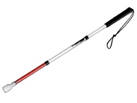 Трость складная графит детская на крючке 85 сантиметров (5 светоотражающих звеньев) - fgospostavki.ru - Махачкала