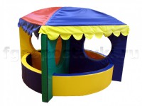 Сухой бассейн-трансформер "Карусель" 6 элементов с шариками - fgospostavki.ru - Махачкала