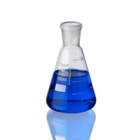 Колба коническая со шлифом 100 мл. - fgospostavki.ru - Махачкала