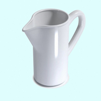 Кружка фарфоровая с носиком N4 1500 мл - fgospostavki.ru - Махачкала