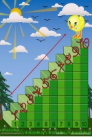 Интерактивная таблица на магнитах "Лесенка для счета" - fgospostavki.ru - Махачкала