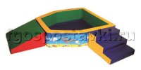Сухой бассейн "Морская крепость" 1,5х1,2м - fgospostavki.ru - Махачкала