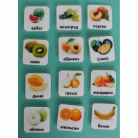 Набор карточек "Фрукты" - fgospostavki.ru - Махачкала