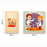 Набор стеновых панелей «Мои увлечения - Весёлые эксперименты» - fgospostavki.ru - Махачкала