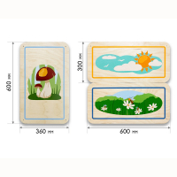 Набор стеновых панелей «Природа нашего края - Прогулка» - fgospostavki.ru - Махачкала