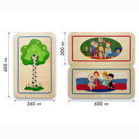 Набор стеновых панелей «Символы России - Традиции» - fgospostavki.ru - Махачкала