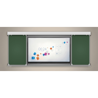 Многофункциональная раздвижная система аудиторных досок 75'' - fgospostavki.ru - Махачкала