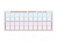 Панно "Объекты, предназначенные для демонстрации последовательного пересчета от 0 до 10; от 0 до 20" + комплект тематических магнитов - fgospostavki.ru - Махачкала