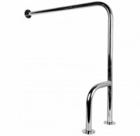Поручень стационарный Г-образный (правая) - fgospostavki.ru - Махачкала