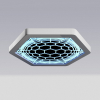 Потолочная светодиодная панель с витражом - fgospostavki.ru - Махачкала