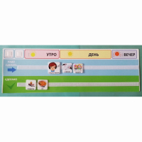 Визуальное расписание на день (для карточек размером 5-5 и 6-6 см) - fgospostavki.ru - Махачкала