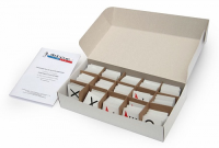 Модель-аппликация "Генетика групп крови" (раздаточный материал из 15 комплектов по 24 карты) - fgospostavki.ru - Махачкала