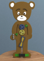 Бизиборд «Медвежонок» - fgospostavki.ru - Махачкала