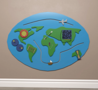 Бизиборд «Планета Земля» - fgospostavki.ru - Махачкала