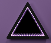 Светозвуковая панель «Бесконечность треугольник» - fgospostavki.ru - Махачкала