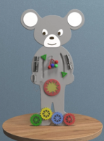 Бизиборд «Серая мышка» - fgospostavki.ru - Махачкала