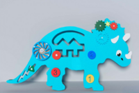 Бизиборд «Динозавр» - fgospostavki.ru - Махачкала