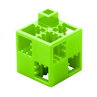 Кубик-основание желто-зеленый 20х20 Artec - fgospostavki.ru - Махачкала