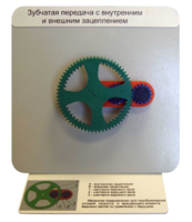 Демонстрационная модель "Зубчатая передача с внутренним и внешним зацеплением" - fgospostavki.ru - Махачкала