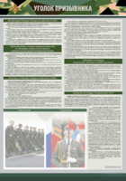 Стенд-уголок "Уголок призывника" - fgospostavki.ru - Махачкала