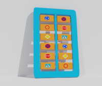 Игровая панель «Дорожные знаки»  - fgospostavki.ru - Махачкала