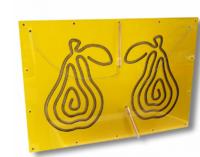 Межполушарная доска №21 желтая - fgospostavki.ru - Махачкала