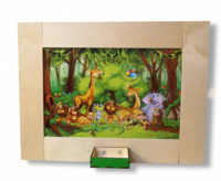 Тактильно-развивающая панель «Мир зверей» - fgospostavki.ru - Махачкала