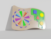 Тактильно-развивающая панель «Яркие краски» - fgospostavki.ru - Махачкала