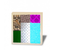 Тактильно-развивающая панель с разными текстурами - fgospostavki.ru - Махачкала