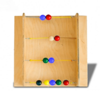 Тактильно-развивающая панель с текстурами и радужными шариками - fgospostavki.ru - Махачкала