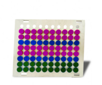 Тактильно-развивающая панель «Цветные фигурки» - fgospostavki.ru - Махачкала