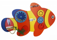 Бизиборд «Оранжевая рыбка» - fgospostavki.ru - Махачкала