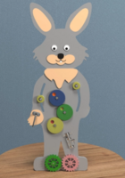 Бизиборд «Пасхальный кролик» - fgospostavki.ru - Махачкала