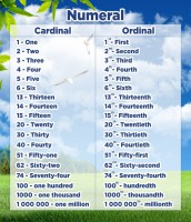 Стенд "Нумерация" - fgospostavki.ru - Махачкала