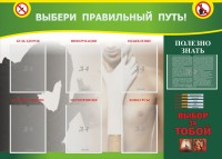 Стенд "Выбери правильный путь!" - fgospostavki.ru - Махачкала