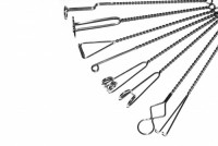 Логопедические массажные зонды на витых ручках с колечком (по Новиковой Е.В.). Комплект из 8 зондов - fgospostavki.ru - Махачкала