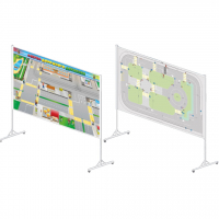 Магнитный стенд двусторонний "Азбука дорожного движения ПДД" - fgospostavki.ru - Махачкала