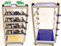 Мобильная стойка для хранения наборов ГИА по химии - fgospostavki.ru - Махачкала