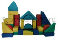 Мягкий модуль-конструктор "Стройка" (26 элементов) - fgospostavki.ru - Махачкала