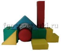 Мягкий модуль-конструктор "Стройка" (8 элементов) - fgospostavki.ru - Махачкала
