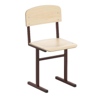 Стул ученический на прямоугольной трубе - fgospostavki.ru - Махачкала