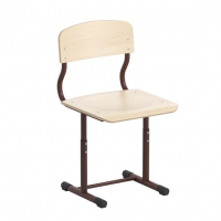 Стул ученический регулируемый на круглой трубе - fgospostavki.ru - Махачкала