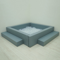 Сухой бассейн с шариками и RGB-подсветкой 140х140 см - fgospostavki.ru - Махачкала