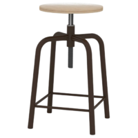 Табурет рабочий (винтовой механизм регулировки высоты сиденья) - fgospostavki.ru - Махачкала