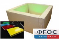 Сухой бассейн интерактивный с клавишами управления (150х150х66 сантиметров) - fgospostavki.ru - Махачкала