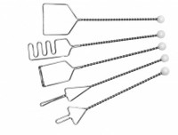 Постановочные зонды на витых ручках с колечком (с пятью шариками). Комплект из 5 зондов - fgospostavki.ru - Махачкала