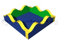 Сухой бассейн "Волна-2" с аппликацией - fgospostavki.ru - Махачкала