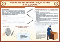 Стенд "Режущие инструменты для рубки и их заточки" - fgospostavki.ru - Махачкала
